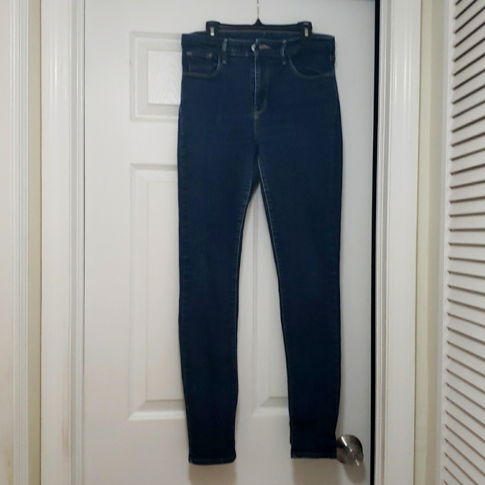 Levi high rise skinny denim jeans W29 L32